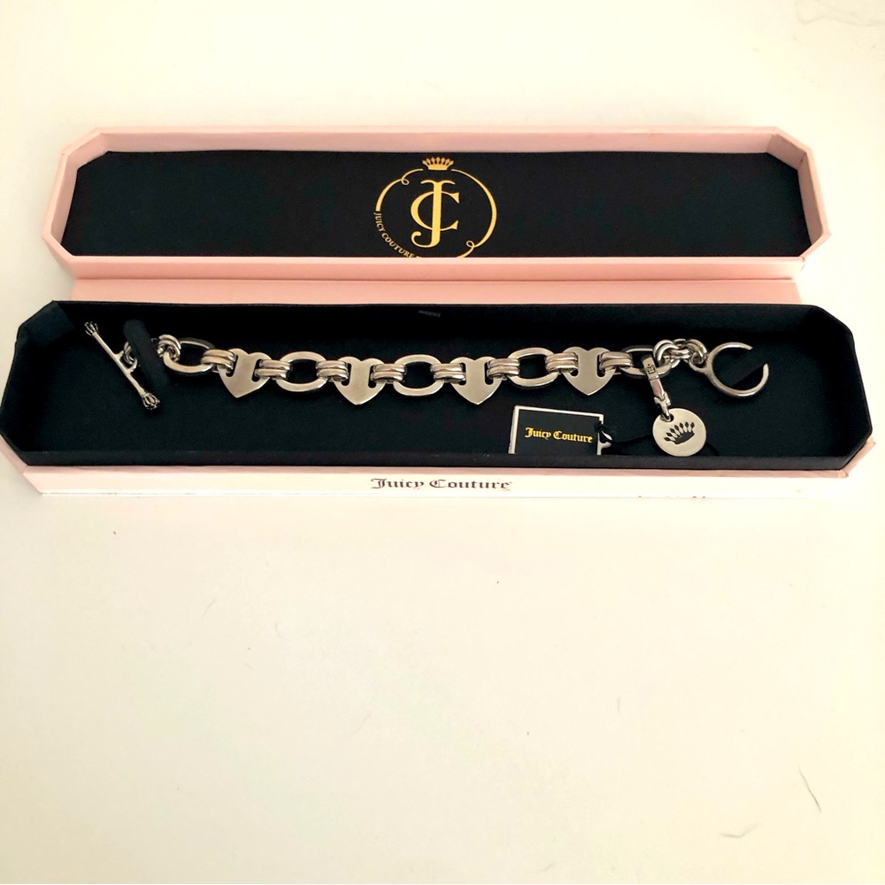 Juicy Couture Silver Toggle Bracelet